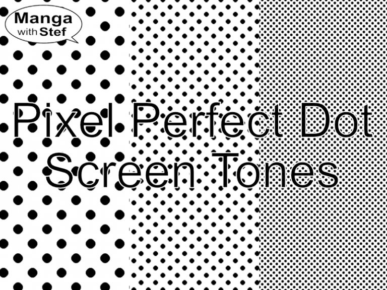 Pixel Perfect Dot Screen Tones