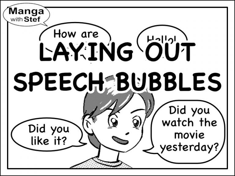 Laying Out Speech Bubbles